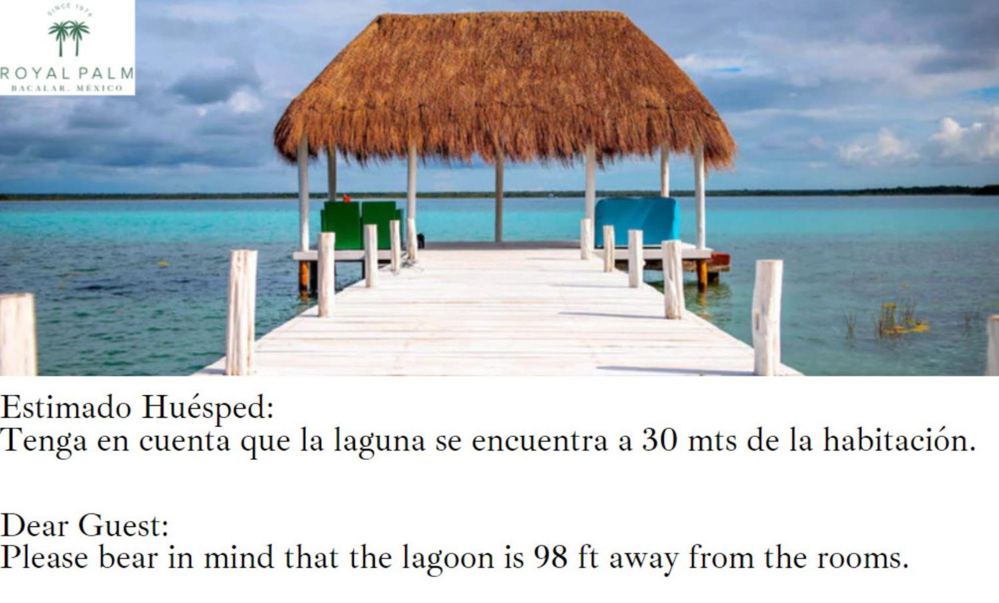 Royal Palm Bacalar Cabanas & Lagoon Club Δωμάτιο φωτογραφία